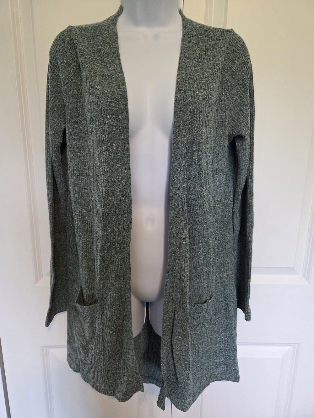 O'Neill Olive Green Cardigan Duster